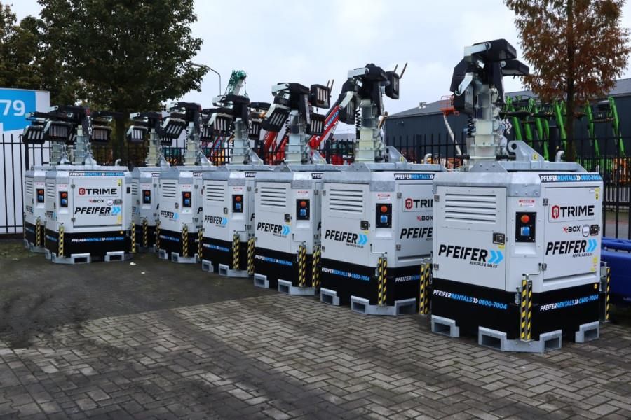 Trime X-BOX 4x320W Valid inspection, Hydr. Vertical towe