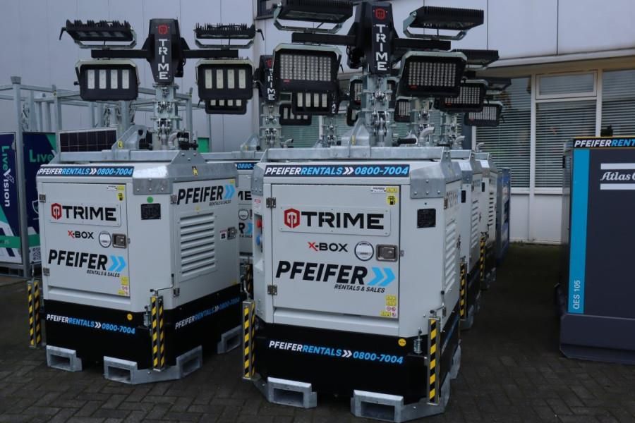 Trime X-BOX 4x320W Valid inspection, Hydr. Vertical towe