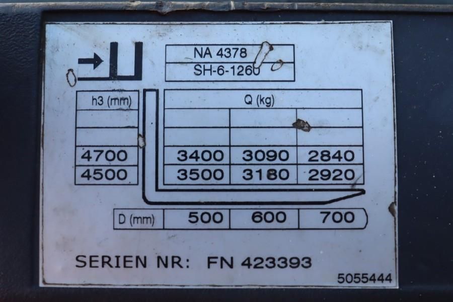 Jungheinrich EFG535 Electric, Lifting Height 4700mm, Freelift 1