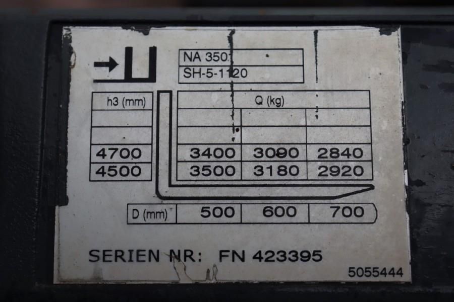 Jungheinrich EFG535 Electric, Lifting Height 4700mm, Freelift 1