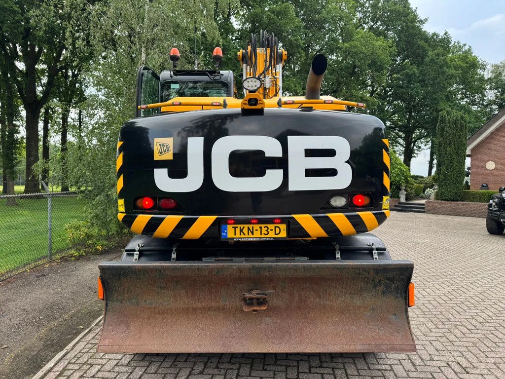 JCB JS145W Mobiele kraan met Draaikantelstuk DKS