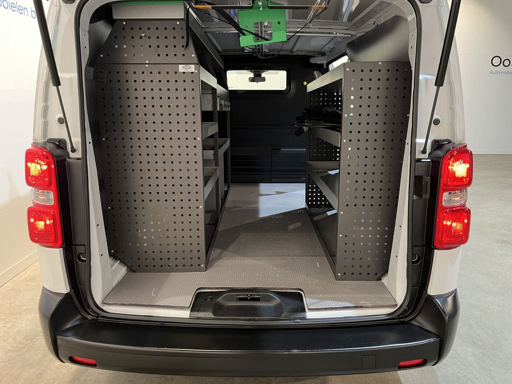 Peugeot E-Expert (Citroën Jumpy) L3 136 75 kWh / 100% Elektrisch !! / Kast-inrichting / Airco / Cruise Control / Klep / 3-Zits / 31.500 KM !!