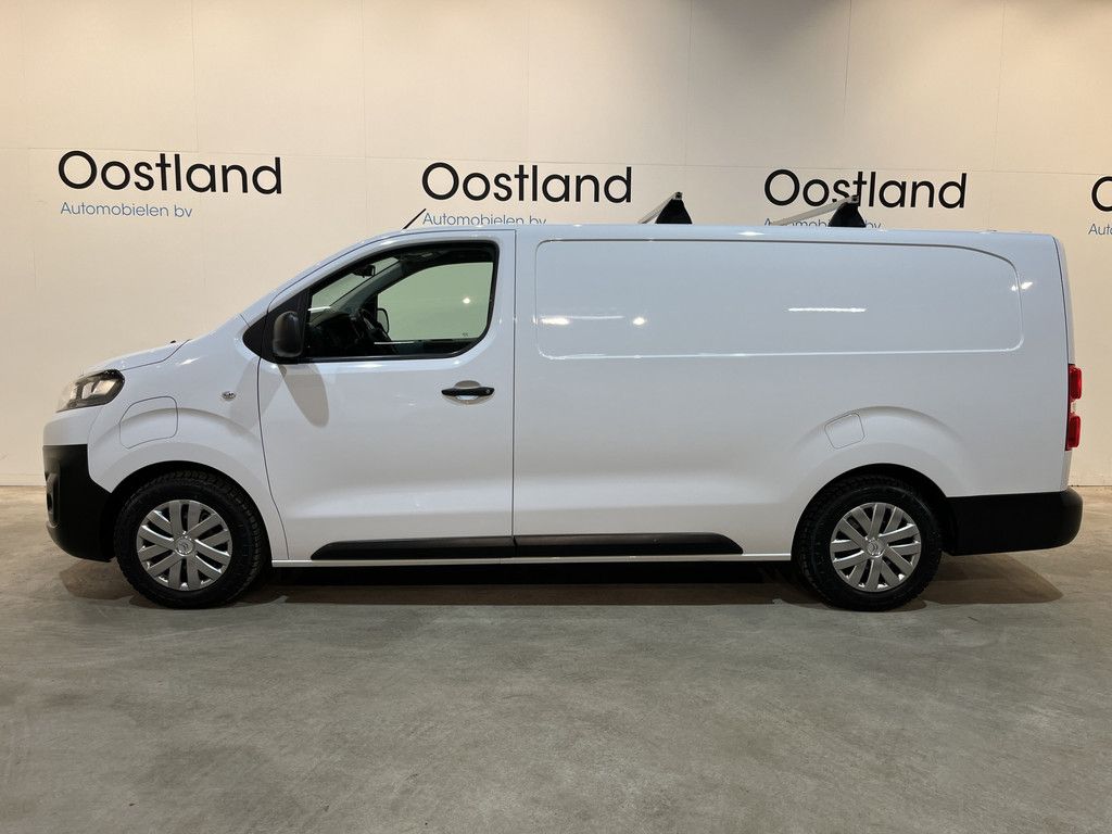Peugeot E-Expert (Citroën Jumpy) L3 136 75 kWh / 100% Elektrisch !! / Kast-inrichting / Airco / Cruise Control / Klep / 3-Zits / 31.500 KM !!