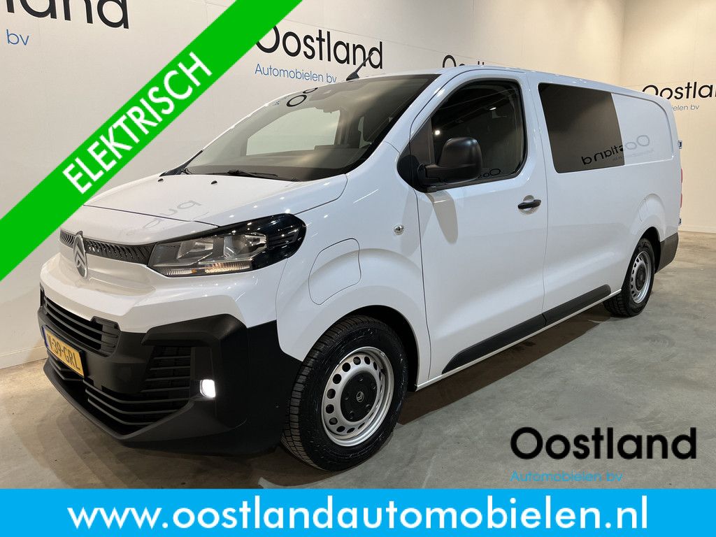 Peugeot e-Expert (Citroën e-Jumpy) L3 136 PK DC 6 PERS. 75 kWh / 100% Elektrisch !! / Airco / CarPlay / Cruise Control / PDC / Navigatie 18.200 KM !!