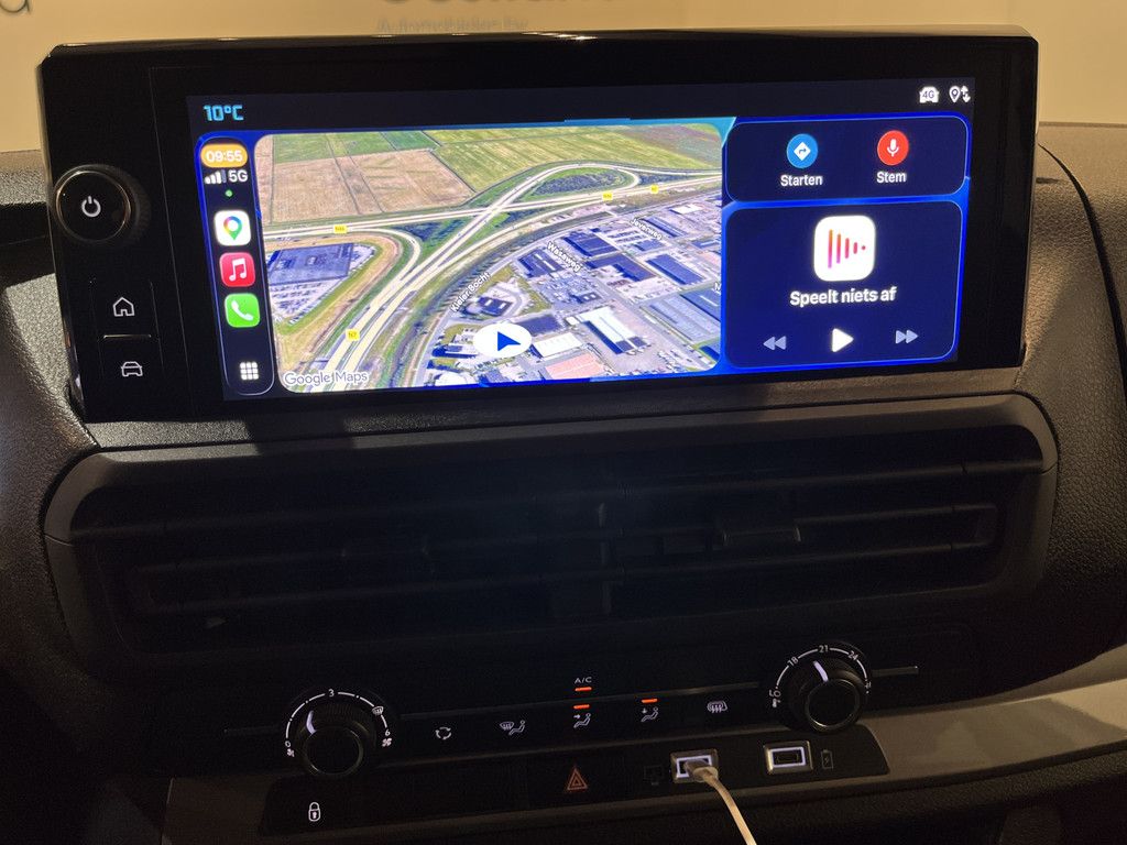 Peugeot e-Expert (Citroën e-Jumpy) L3 136 PK DC 6 PERS. 75 kWh / 100% Elektrisch !! / Airco / CarPlay / Cruise Control / PDC / Navigatie 18.200 KM !!