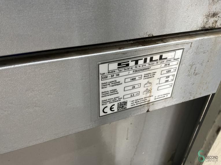 Stapler Elektrisch Still EXV-SF14 2016
