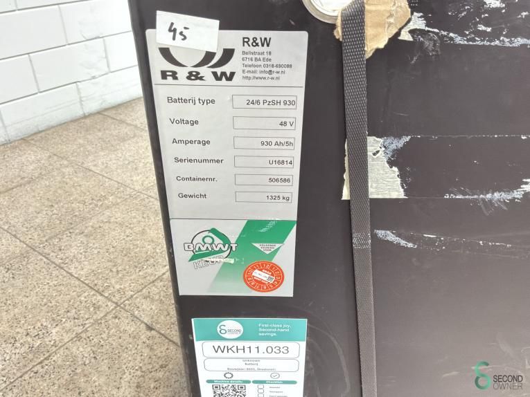Batteries Electric R&W 6 PzSH 930 2021