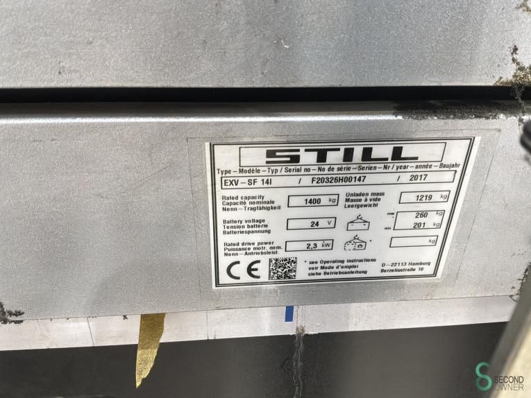Stackers Electric Still EXV-SF14 2017