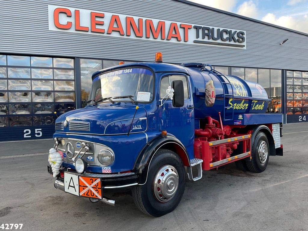 Mercedes-Benz 1413 Saugaufbau Oldtimer Just 93.814 km!