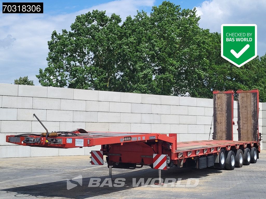 Goldhofer STZ-L5-52/80 4x Steering Axle 1x Lift axle Ramps