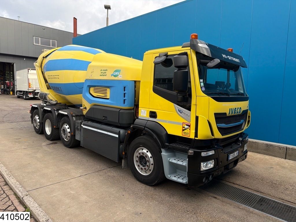 Iveco Stralis 400 CNG 8x2, EURO 6, Retarder, CIFA 9m3, CNG
