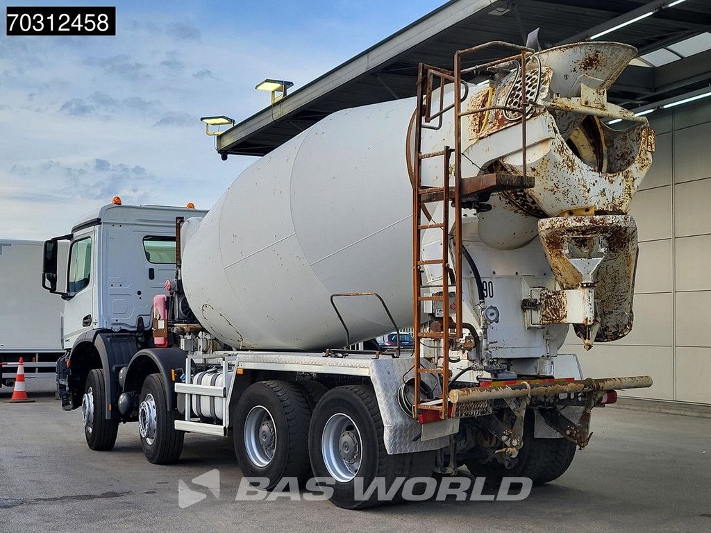 Mercedes Arocs Arocs 3240 8X4 9m3 Stetter Mixer Steelsuspension Automatic Euro 6