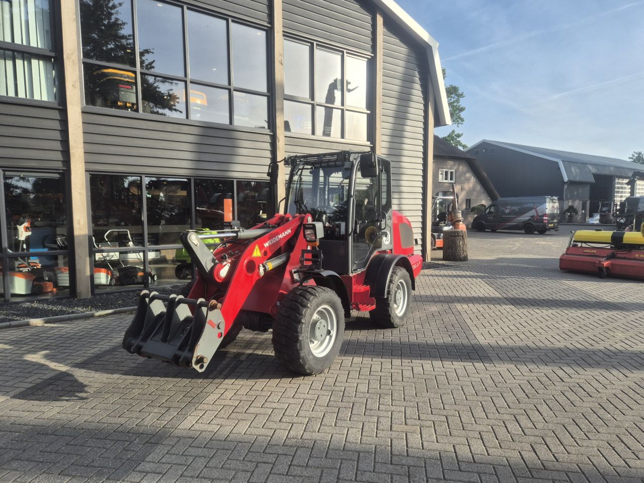 WEIDEMANN 3080 LP shovel met gewicht van 4700 kgs