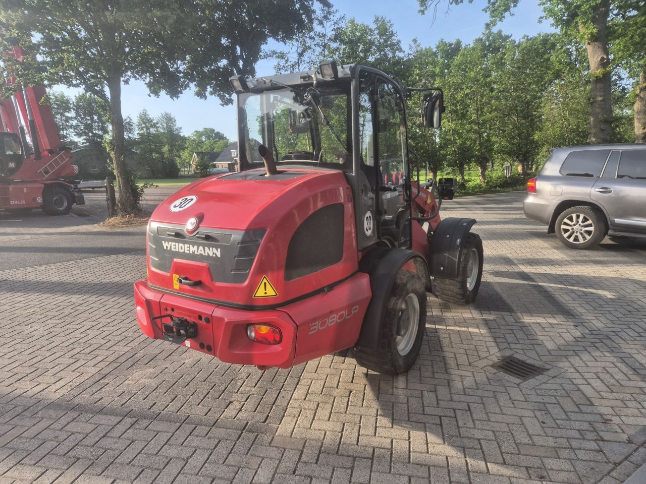 WEIDEMANN 3080 LP shovel met gewicht van 4700 kgs