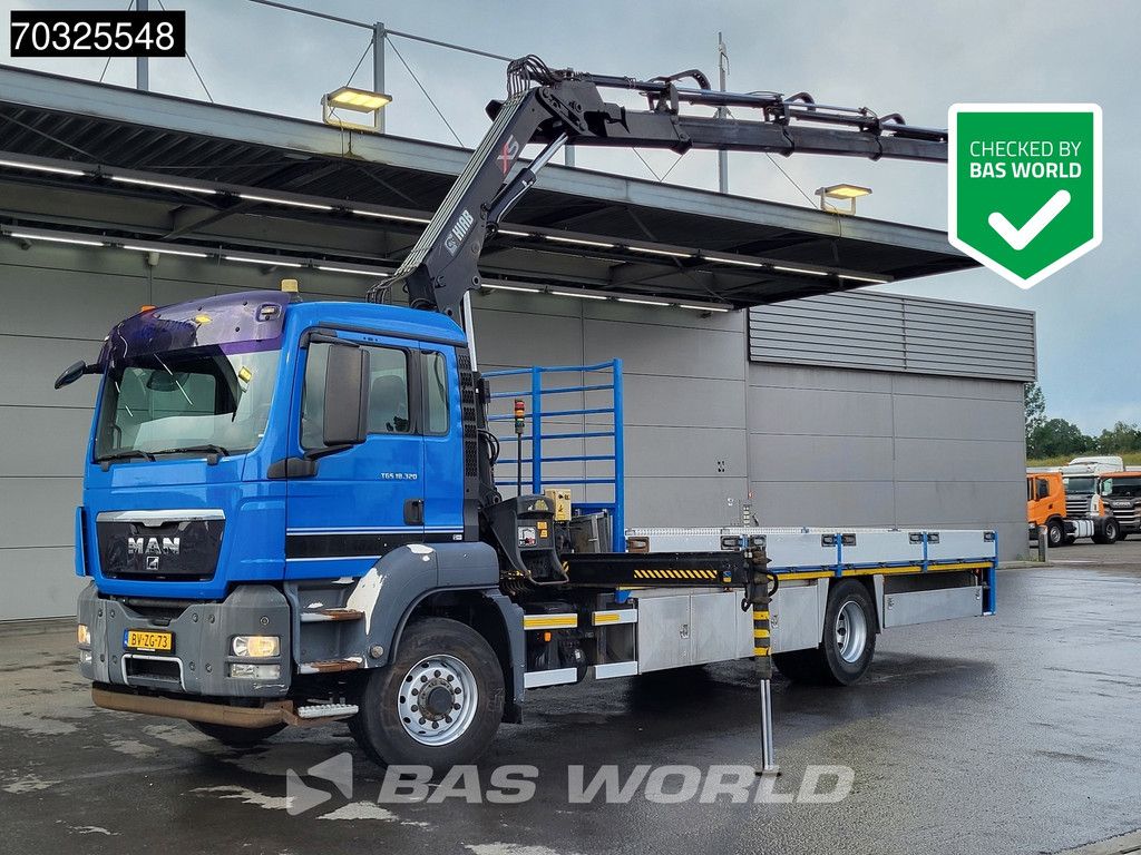 MAN TGS 18.320 4X4 NL-Truck APK HIAB 166-D5 DUO Kran Crane Manual Euro 4