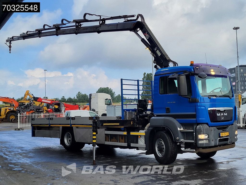 MAN TGS 18.320 4X4 NL-Truck APK HIAB 166-D5 DUO Kran Crane Manual Euro 4