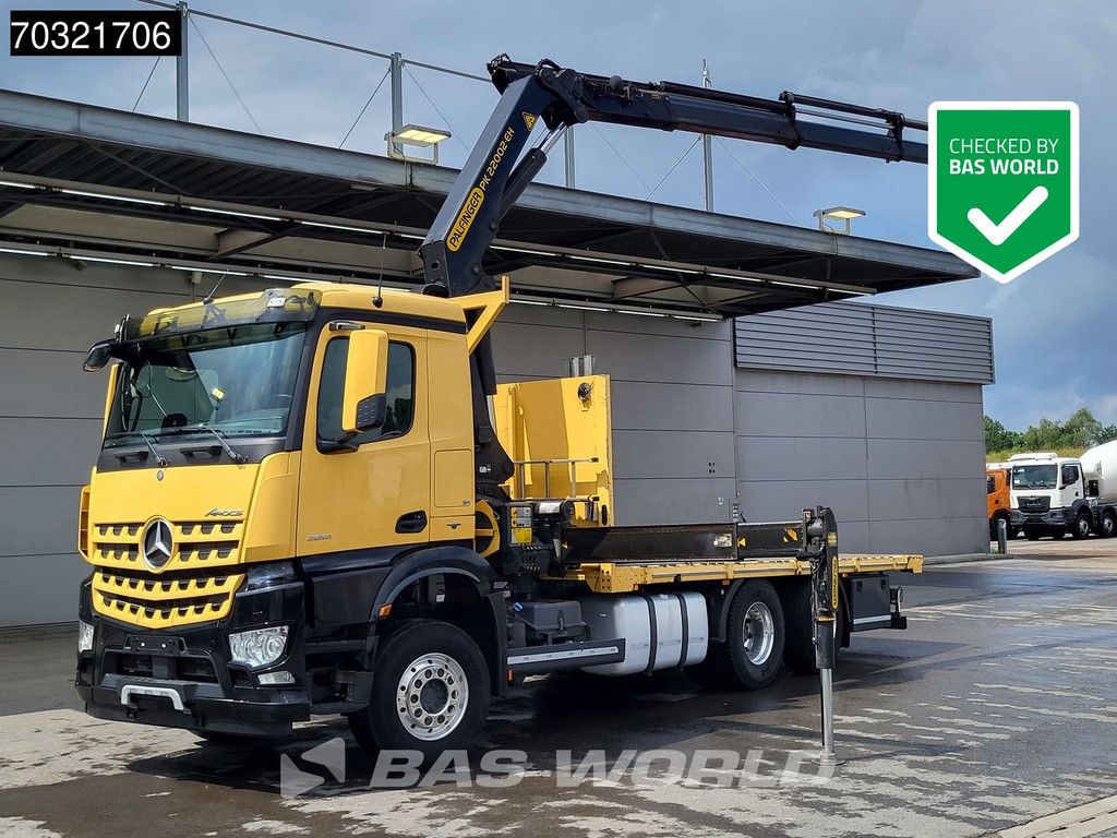 Mercedes Arocs 2851 6X2 Palfinger PK22002-EH Crane Kran German Truck Retarder 6x2*4