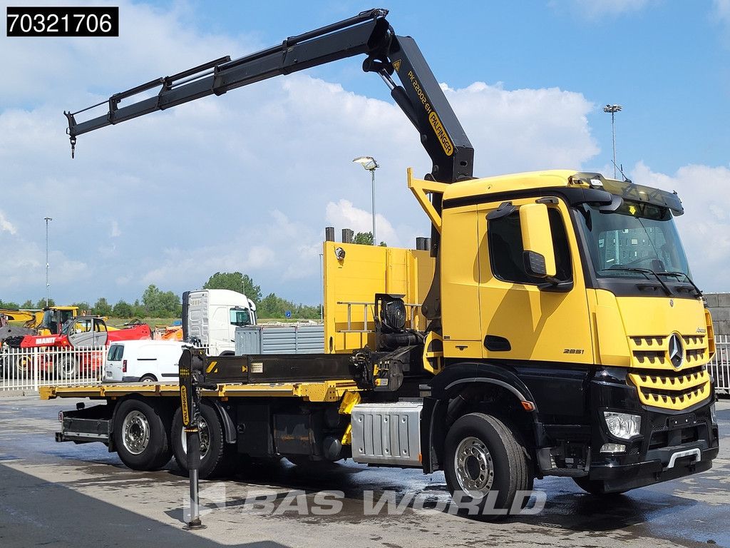 Mercedes Arocs 2851 6X2 Palfinger PK22002-EH Crane Kran German Truck Retarder 6x2*4