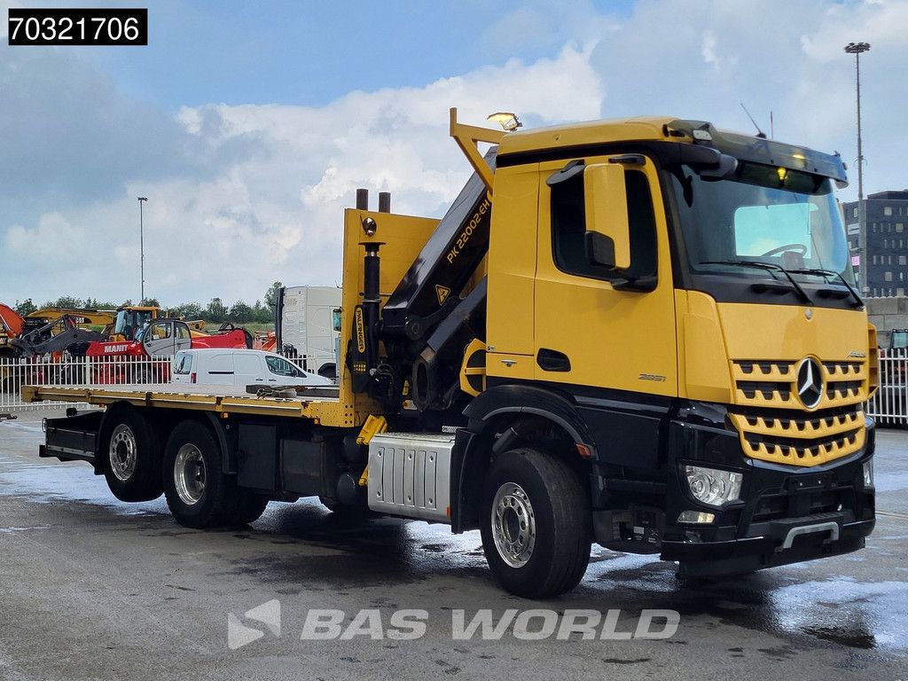 Mercedes Arocs 2851 6X2 Palfinger PK22002-EH Crane Kran German Truck Retarder 6x2*4