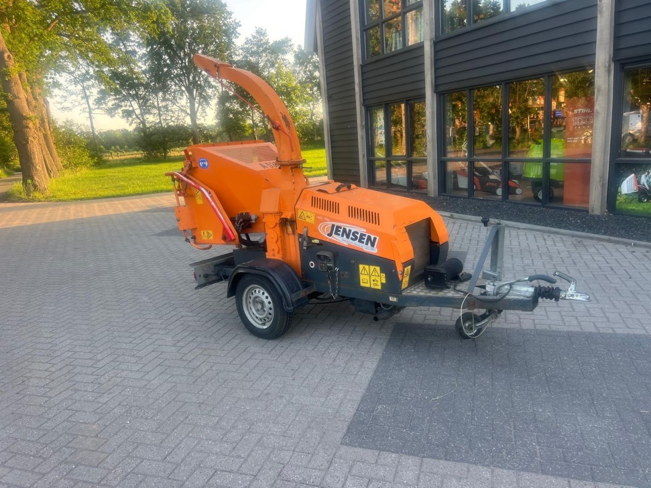 JENSEN A530XL hakselaar met Kubota dieselmotor