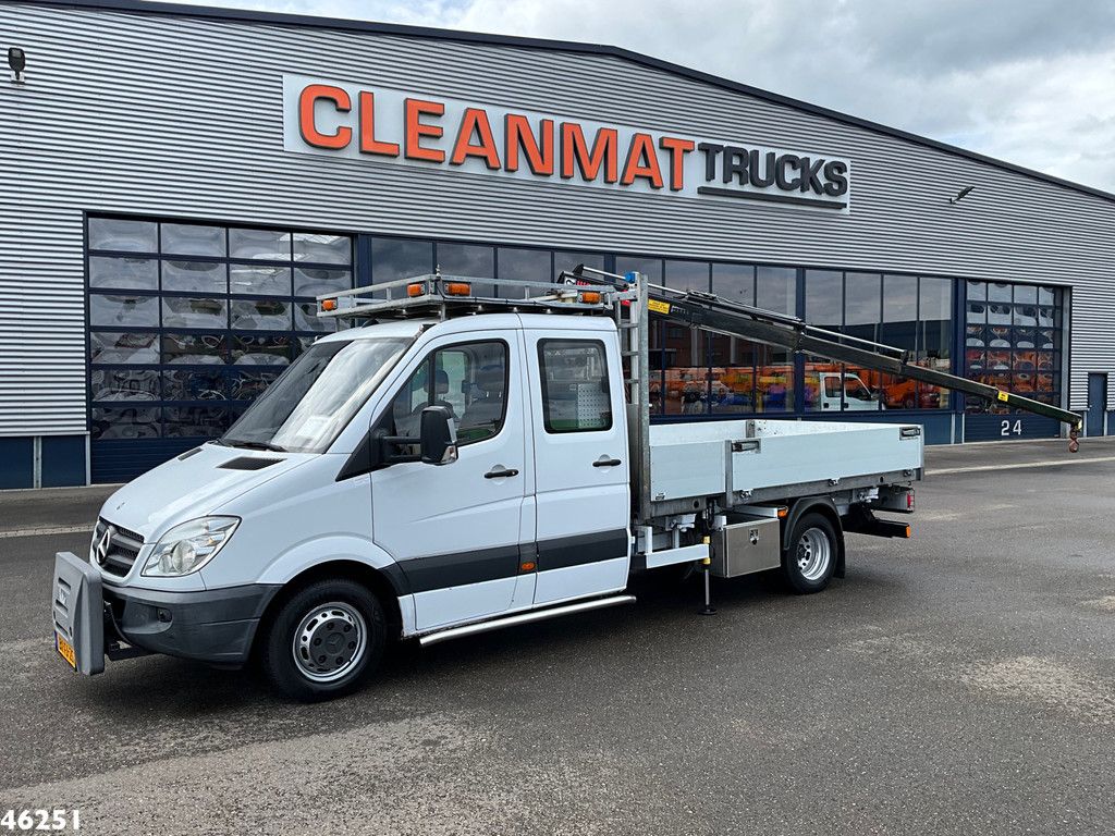 Mercedes-Benz 516 CDI Hiab 2,6 Tonmeter laadkraan Just 155.895 km!