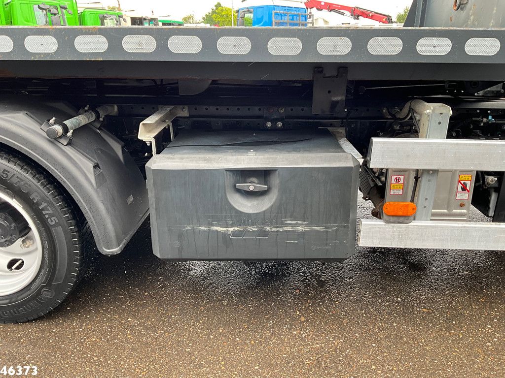 FUSO Canter Euro 6 Hyvalift 5 Ton haakarmsysteem + Flatbedcontainer Just 44.417 km!