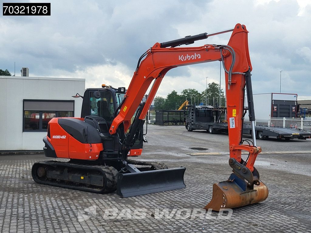 Kubota Select KX080 -4a2 A/C - 3 Buckets