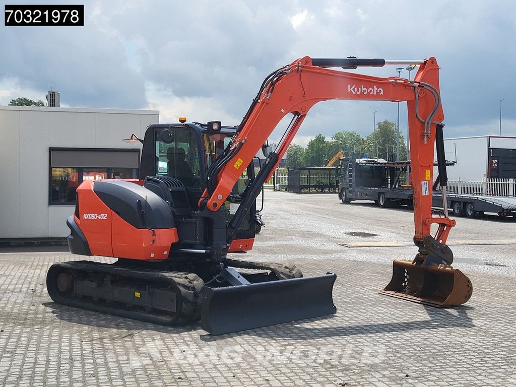 Kubota Select KX080 -4a2 A/C - 3 Buckets