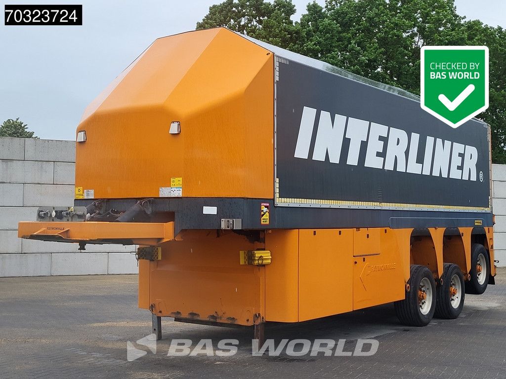 Faymonville PV-3C 3 axles Empty Weight 6980 Glass Innenlader 2xLift Axle