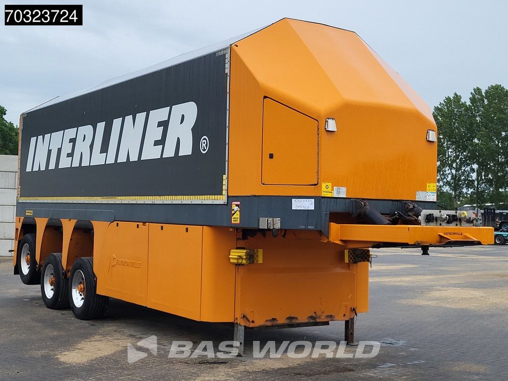 Faymonville PV-3C 3 axles Empty Weight 6980 Glass Innenlader 2xLift Axle