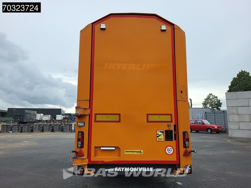 Faymonville PV-3C 3 axles Empty Weight 6980 Glass Innenlader 2xLift Axle