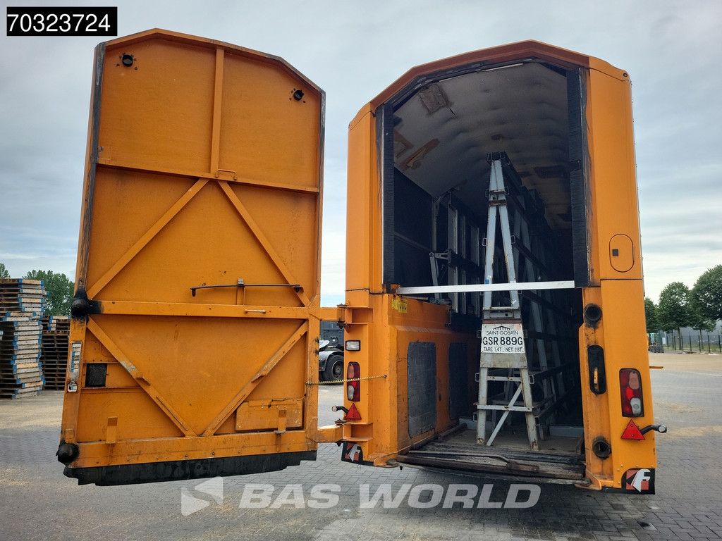 Faymonville PV-3C 3 axles Empty Weight 6980 Glass Innenlader 2xLift Axle