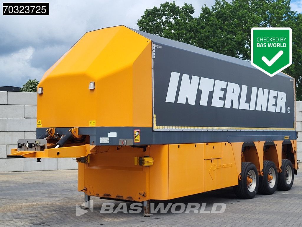 Faymonville F-S43-1EBB 3 axles 6670kg Glass Innenlader 2xLift Axle