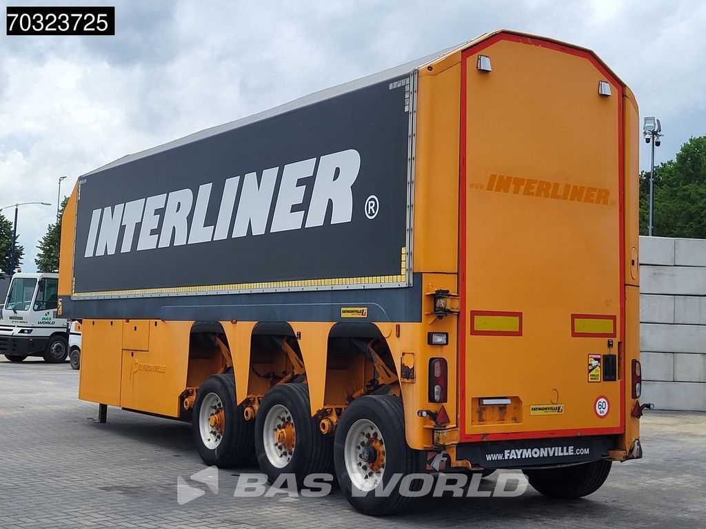 Faymonville F-S43-1EBB 3 axles 6670kg Glass Innenlader 2xLift Axle