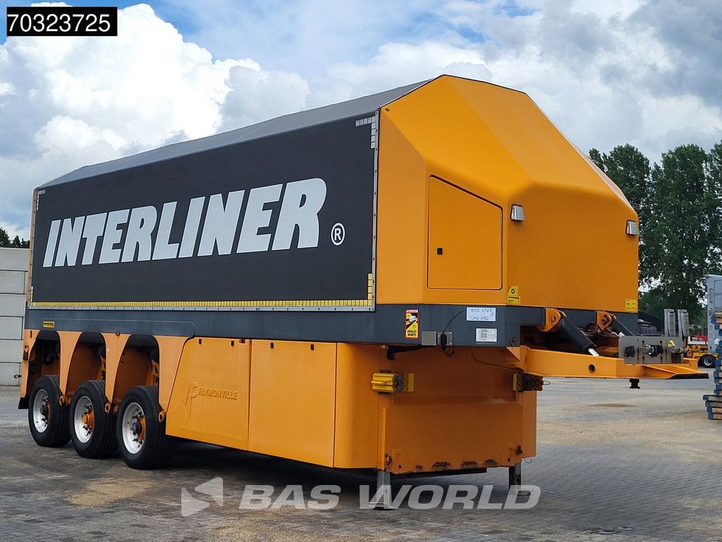 Faymonville F-S43-1EBB 3 axles 6670kg Glass Innenlader 2xLift Axle