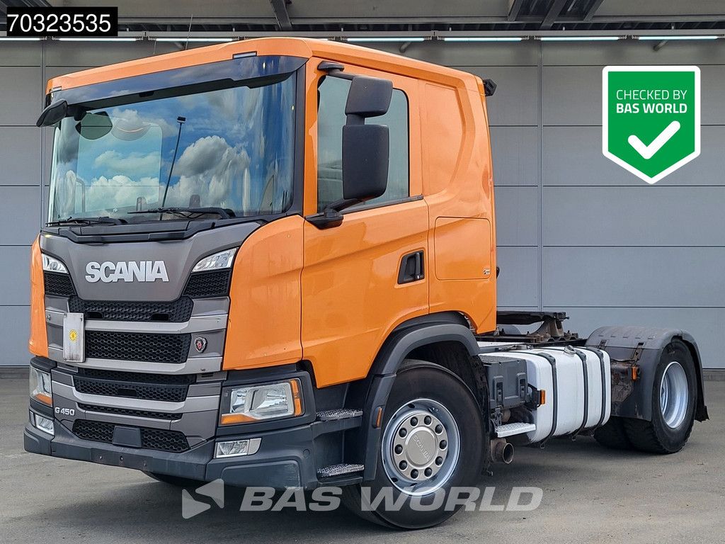Scania G450 4X2 German Truck Hydraulik Leather Seats