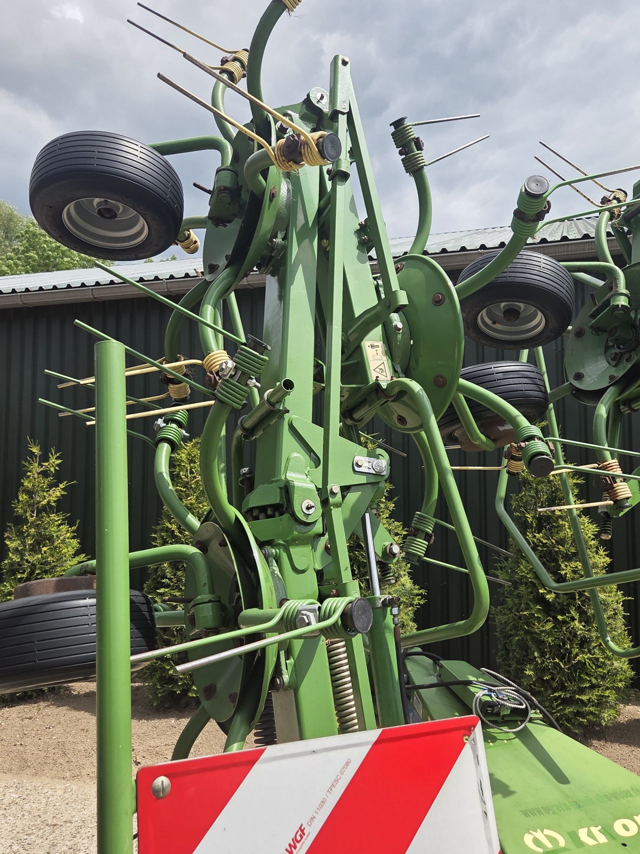 Krone KW 8.82 schudder Wender