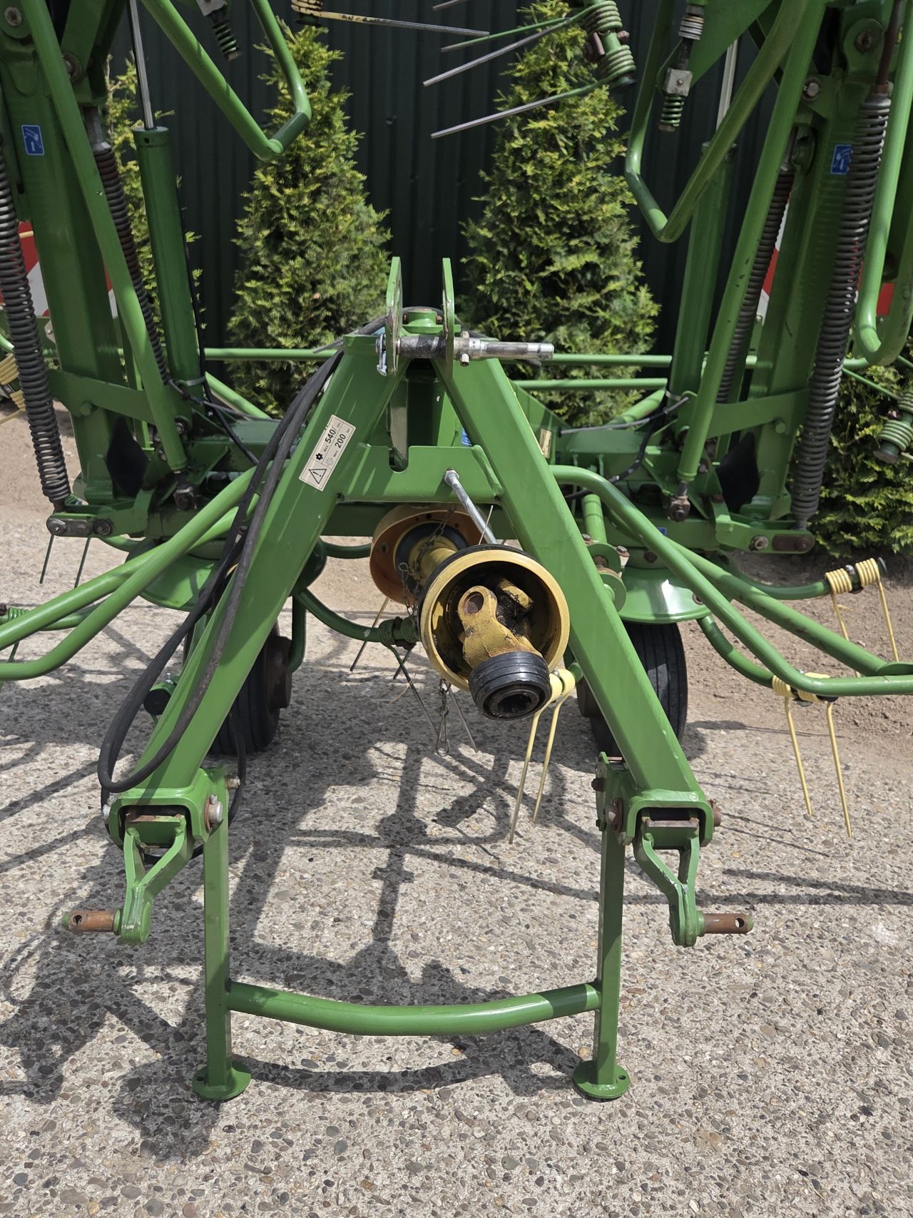 Krone KW 8.82 schudder Wender