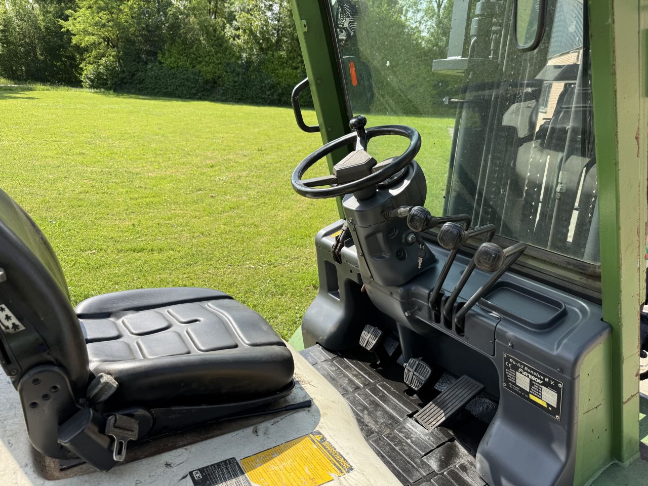 3 tonner diesel 3-delig Sideshift YANMAR 68000uur BJ2012