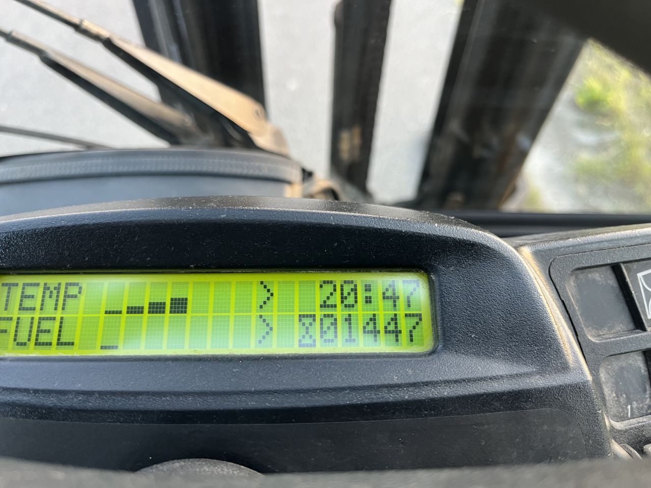 Yale GDP25VX Diesel heftruck triplo sideshift 1447 uur!