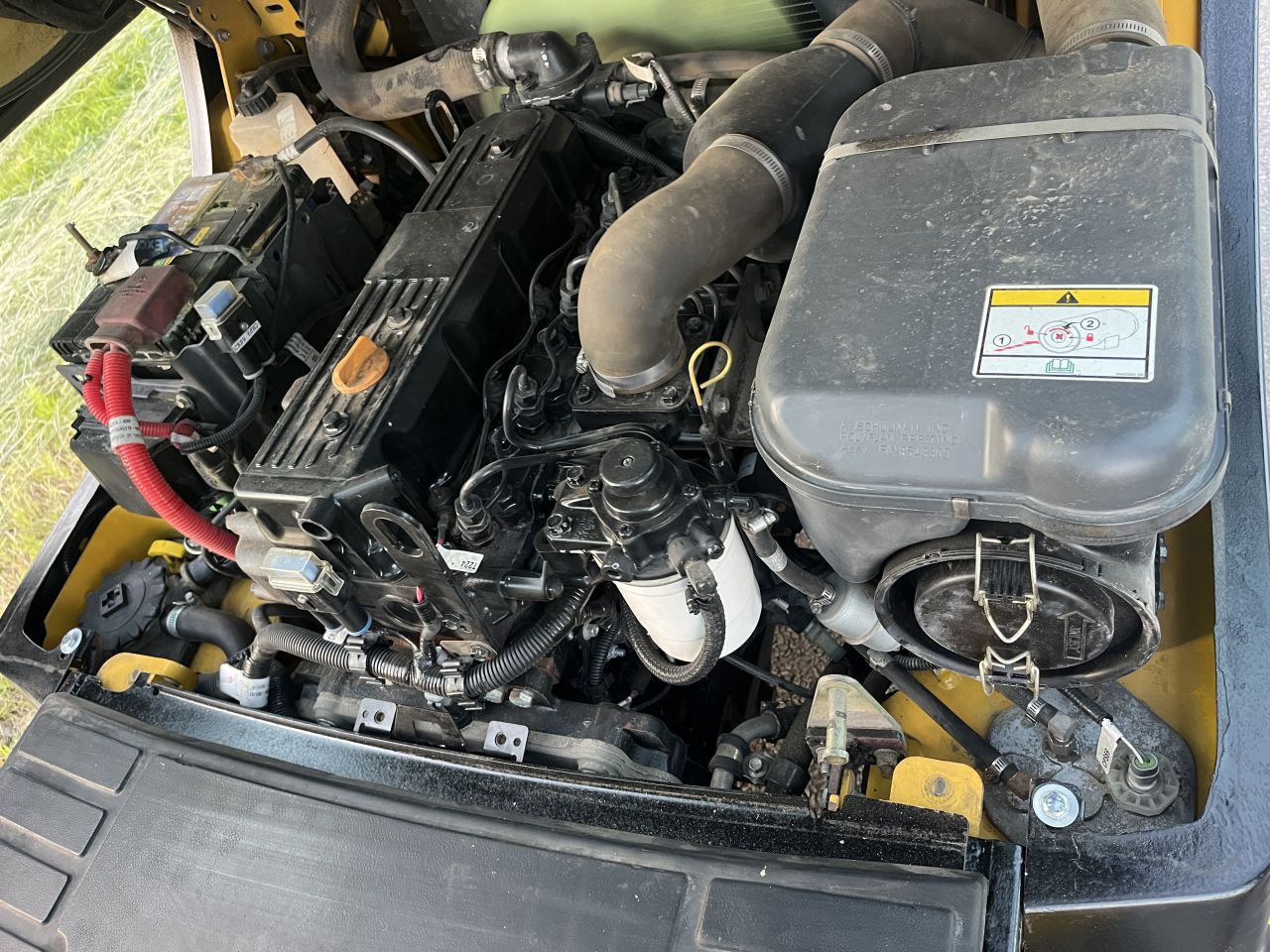 Yale GDP25VX Diesel heftruck triplo sideshift 1447 uur!