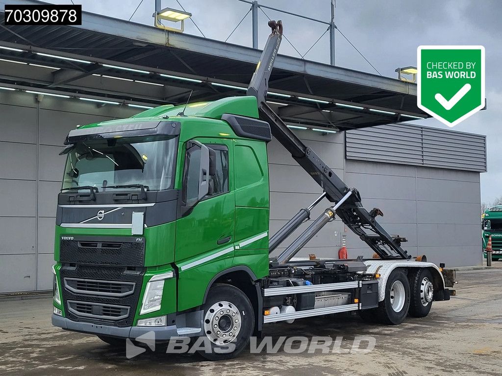 Volvo FH 460 6X2 Meiller RS21 70 container system Lift+steering axle Retarder Euro 6