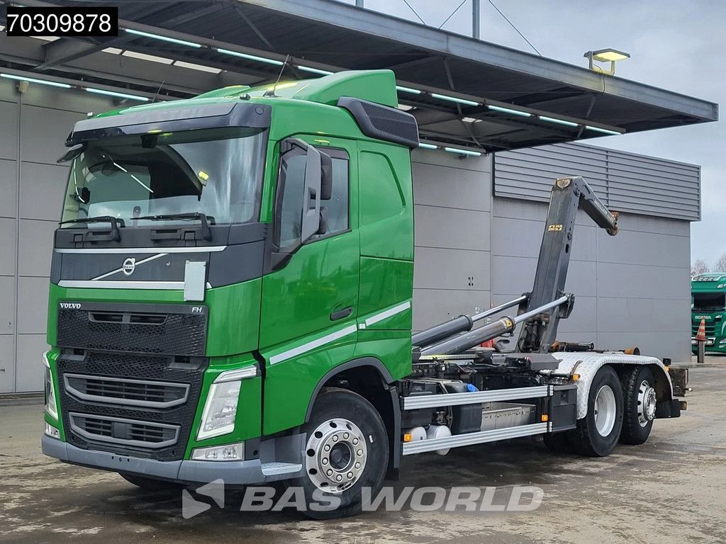Volvo FH 460 6X2 Meiller RS21 70 container system Lift+steering axle Retarder Euro 6