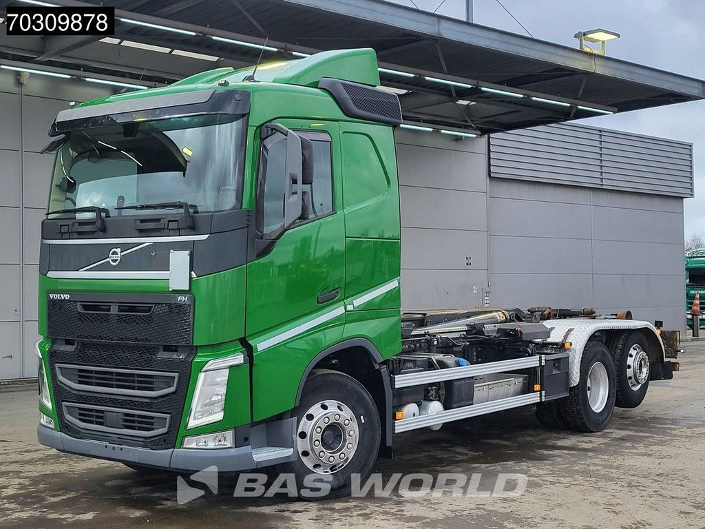 Volvo FH 460 6X2 Meiller RS21 70 container system Lift+steering axle Retarder Euro 6