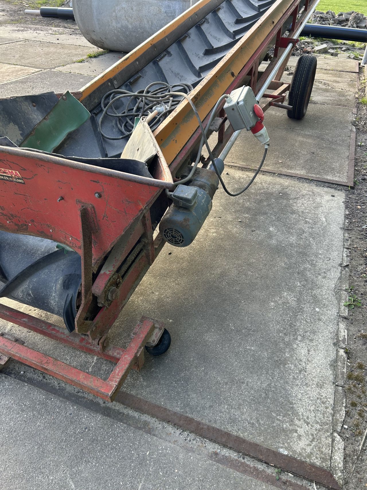 Miedema transportband 7 meter