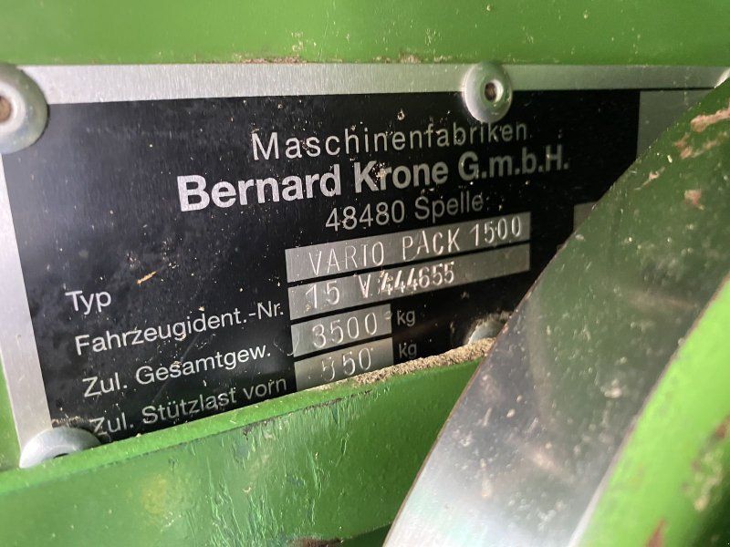 Krone Vario Pack 1500