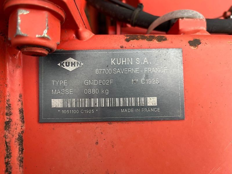 Kuhn GMD 802 F