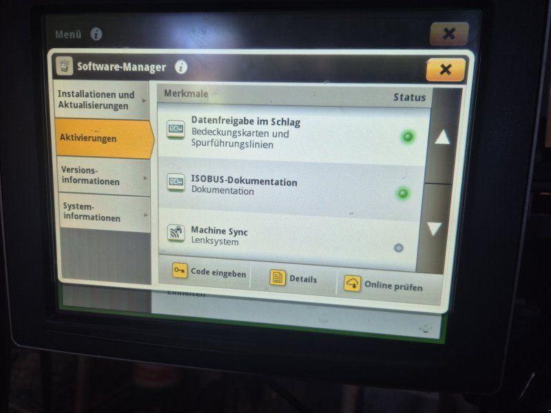 John Deere DISPLAY+RECHNER