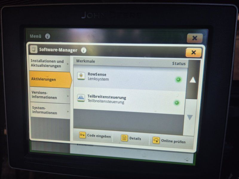 John Deere DISPLAY+RECHNER