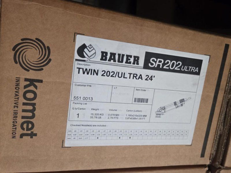 Bauer TWIN 202/ULTRA 24'